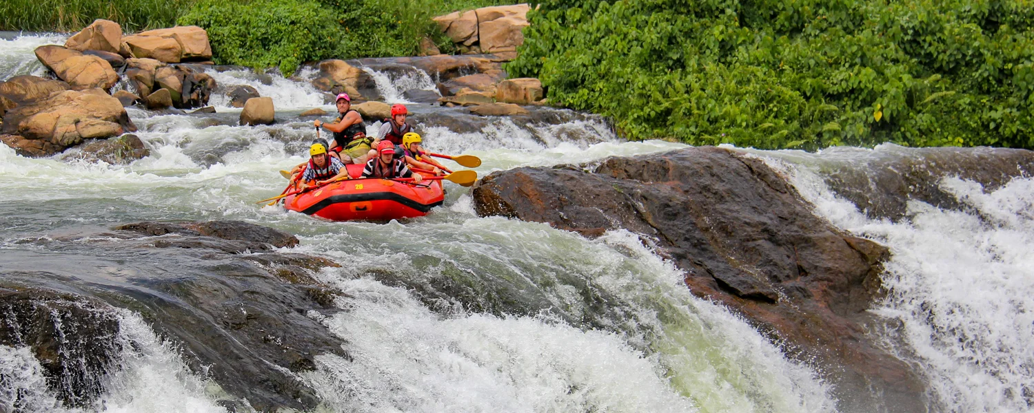 White Water Rafting in Uganda